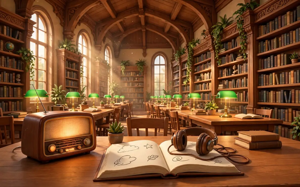 Inside the Starvard Masters Library
